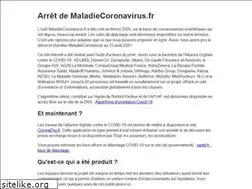 Sites similar to maladiecoronavirus.fr