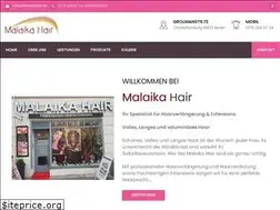 Sites similar to malaikahair.de