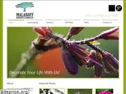Sites similar to malakoffnursery.com