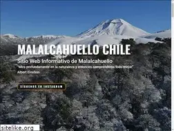 Sites similar to malalcahuellochile.cl