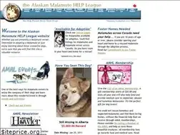 Sites similar to malamuterescue.com