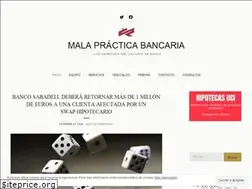 Sites similar to malapracticabancaria.com