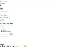 Sites similar to malariajournal.biomedcentral.com