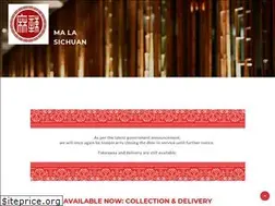 Sites similar to malasichuan.co.uk