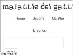 Sites similar to malattiedeigatti.it