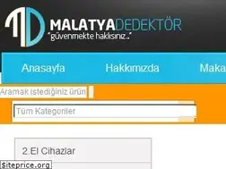 Sites similar to malatyadedektor.com