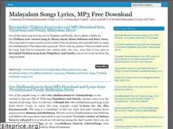 Sites similar to malayalam-songs-lyrics.blogspot.com