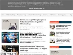 Sites similar to malayalamchristiansongs.in
