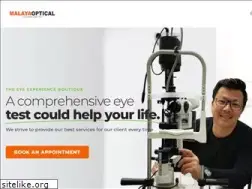 Sites similar to malayaoptical.com