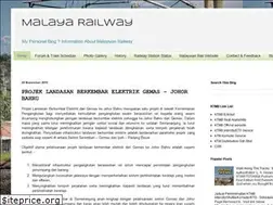 Sites similar to malayarailway.com