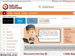 Sites similar to malaycoupons.net