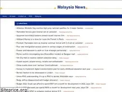 Sites similar to malaysia.shafaqna.com