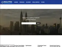 Sites similar to malaysiacustomerservice.com