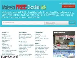 Sites similar to malaysiafreeclassifiedads.com