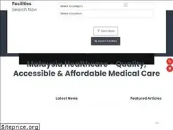 Sites similar to malaysiahealthcare.org