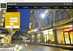 Sites similar to malaysiahotelbkk.com
