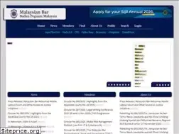 Sites similar to malaysianbar.org.my