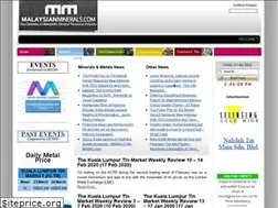 Sites similar to malaysianminerals.com
