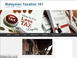 Sites similar to malaysiantaxation101.com