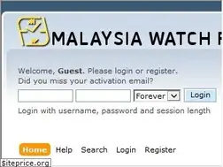 Sites similar to malaysiawatchforum.com