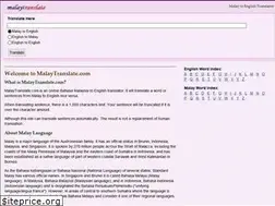 Sites similar to malaytranslate.com