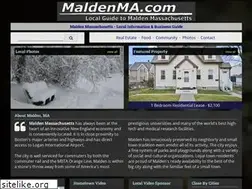 Sites similar to maldenma.com