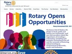 Sites similar to maldenrotary.org