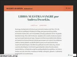 Sites similar to malditaradfem.wordpress.com