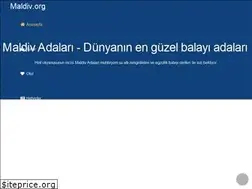 Sites similar to maldiv.org