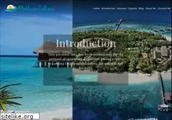 Sites similar to maldivesculture.com