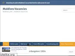 Sites similar to maldivesvacancies.com