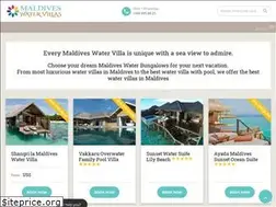 Sites similar to maldiveswatervillas.com