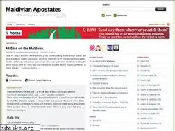 Sites similar to maldivianapostates.wordpress.com