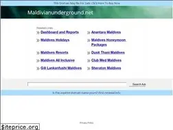 Sites similar to maldivianunderground.net