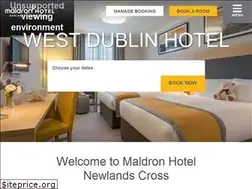 Sites similar to maldronhotelnewlandscross.com