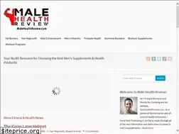 Sites similar to malehealthreview.com
