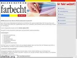Sites similar to maler-farbecht.de