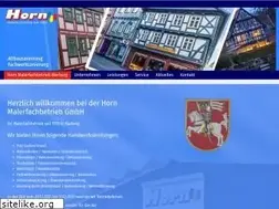 Sites similar to maler-g-horn.de