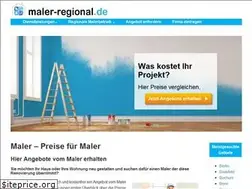 Sites similar to maler-regional.de