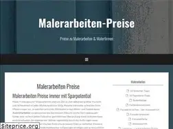 Sites similar to malerarbeiten-preise.com