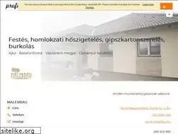 Sites similar to malerbau.hu