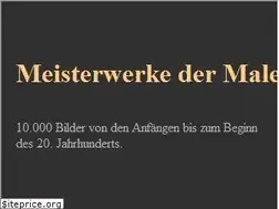 Sites similar to malerei-meisterwerke.de