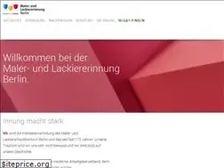 Sites similar to malerinnung-berlin.de