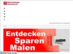 Sites similar to malerwerkzeuge-onlineshop.de