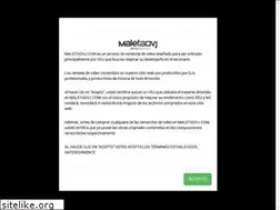 Sites similar to maletadvj.com
