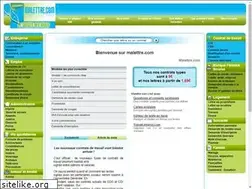 Sites similar to malettre.com