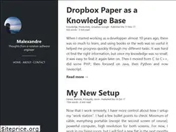 Sites similar to malexandre.fr