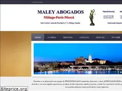 Sites similar to maleyabogados.com