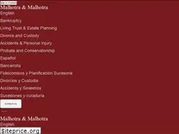 Sites similar to malhotralaw.com