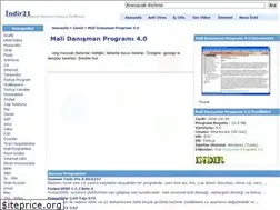 Sites similar to mali-danisman-programi-4-0-indir.indir21.com